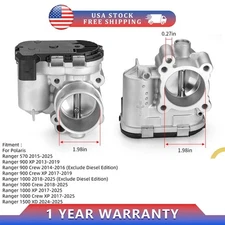 1204455 For Polaris Throttle Body Bodies TPS Ranger 570 900 1000 1500 Crew XP XD
