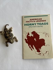 American Facts & Legends Horny Toads Horned Lizard W/ Booklet 