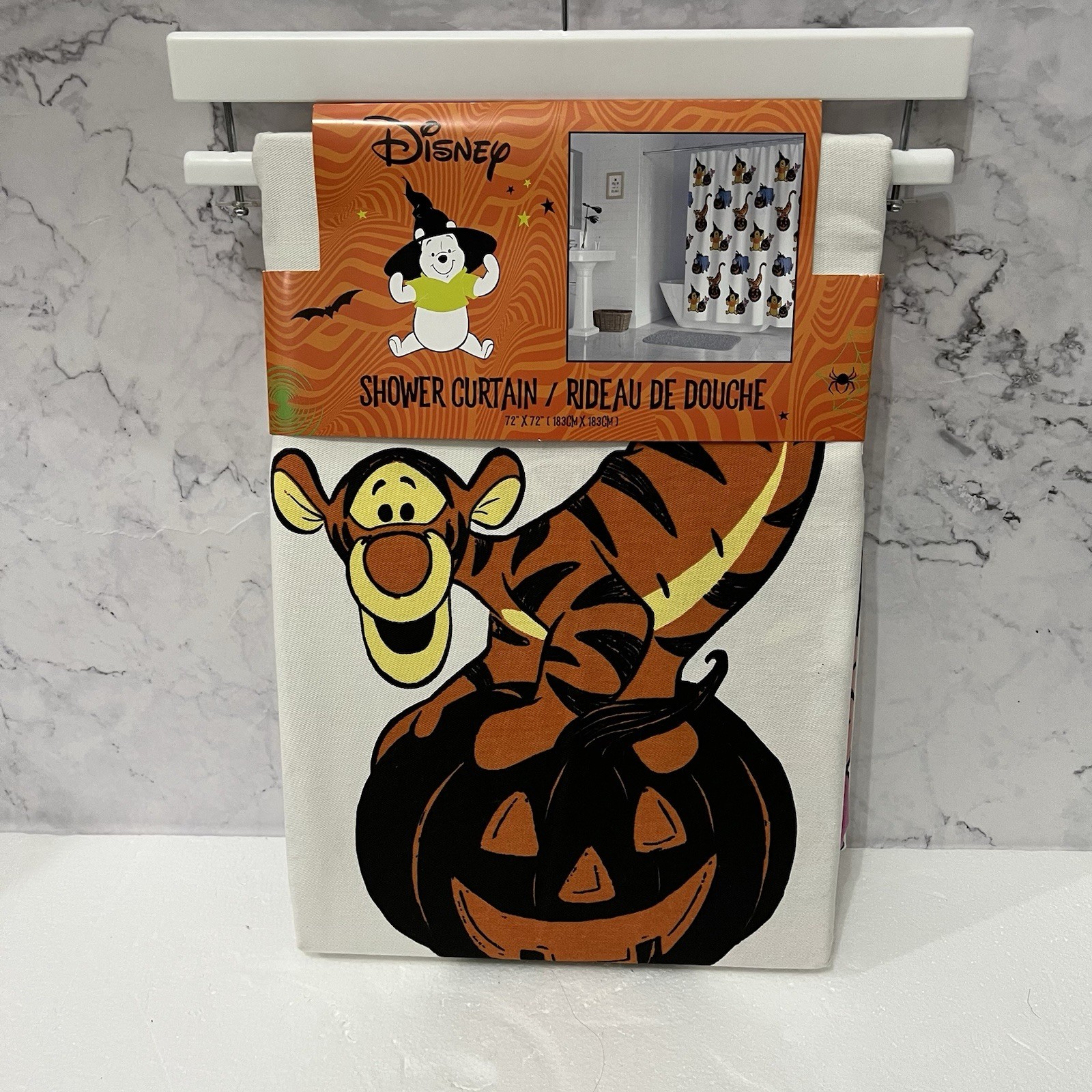 Disney Halloween Shower Curtainnull