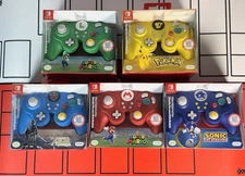 PDP Wired Fight Pad Pro Controller for Nintendo Switch Set of 5