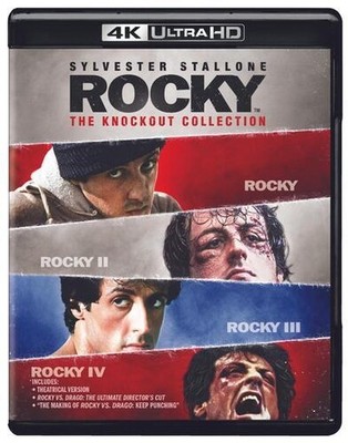 Rocky: The Knockout Collection [New 4K UHD Blu-ray] Boxed Set