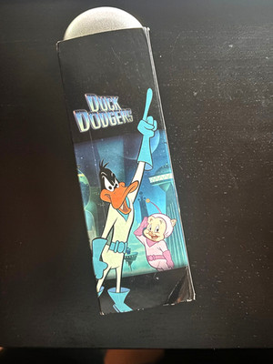 Rare Cartoon Network Promotional-Only Duck Dodgers Light-up Pen Set