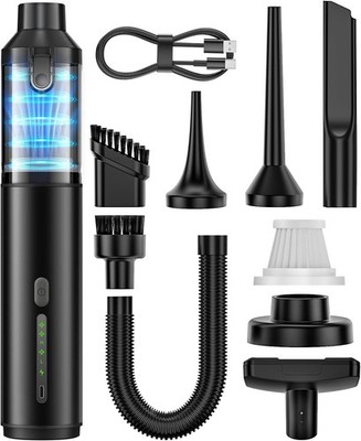 NEW Voice-Tank 4-in-1 Mini Cordless Handheld Vacuum Cleaner for Car, Desk