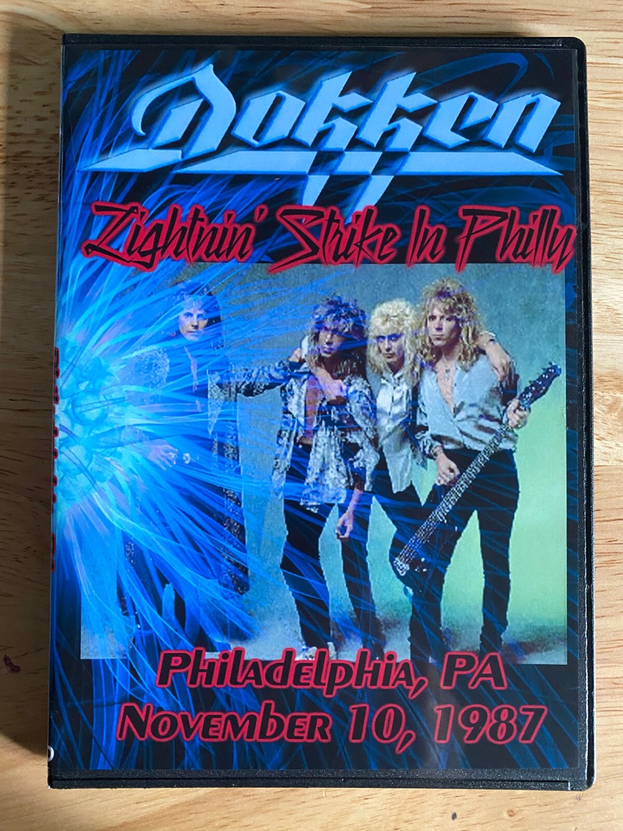 Dokken - Live in Philadelphia 1987 DVD George Lynch Don Jeff