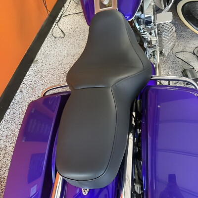 Two Up Driver Passenger Seat For Harley Road King FLHR Classic Custom 1997-2007