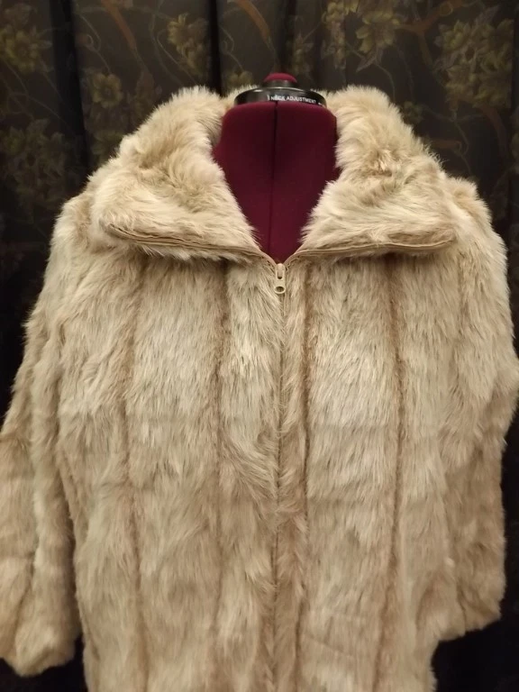 Roamans faux deals fur coats