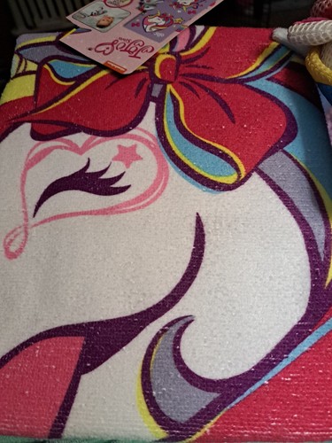 BATH SET TOWEL & SCRUBBY BUDDY New JOJO SIWA UNICORN - Picture 3 of 5