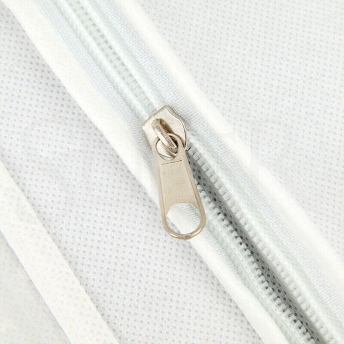 White Extra Large Wedding Dress Bridal Gown Garment Breathable Cover Storage Bag - Picture 6 of 12