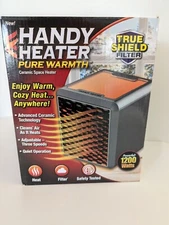 Handy Heater 1200W Tabletop Ceramic Heater w/Night Light New Sealed