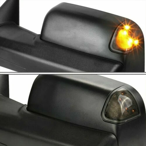 Assemblaggi di specchietti retrovisori laterali gialli per auto