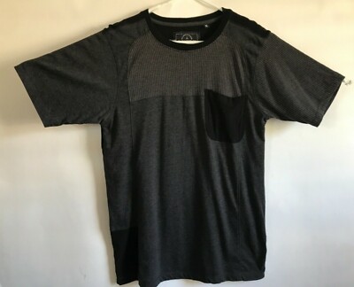 Knit Heritage Men's L Large Tailored Clothing Color Block Pocket T Shirt Tee