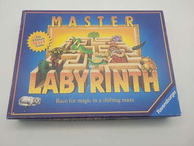 Incomplete Ravensburger Master Labyrinth Maze Board Game 1997.