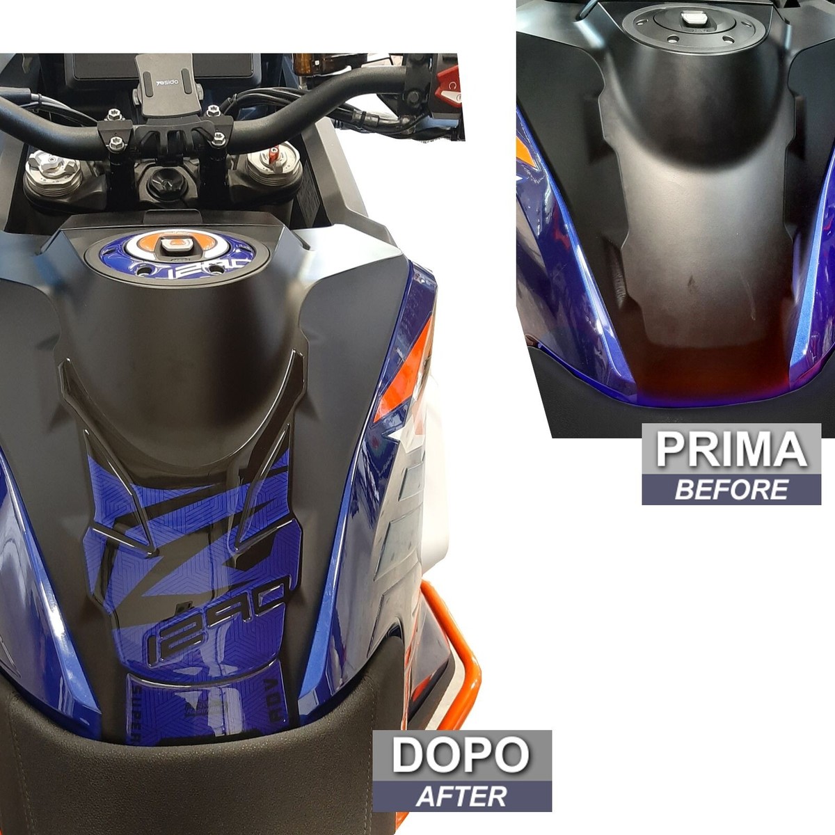 Resin Bike Aufkleber Für KTM 1290 Super Adventure R 2021 – 3D-Harz, Schützt Vor Kratzern