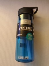 Camelbak Eddy Water Bottle Spill Proof 0.75 liter 25 oz Brand NEW Blue Oxford