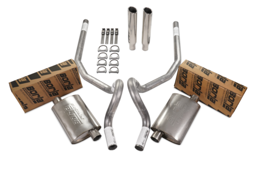 78-88 GM G Body Car 2.5" Dual Exhaust Kit Borla Pro XS Rear Exit RC Tip - Picture 1 of 4