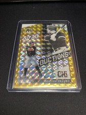 Andrew Vaughn Panini Mosaic Introductions Gold Parallel /10