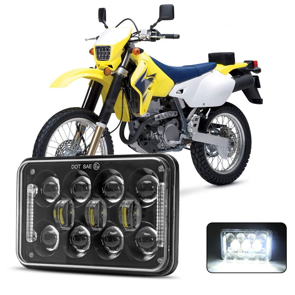 for Suzuki DR-Z 400 Sporter DRZ 400E / DRZ 250 4x6" Inch LED Headlight  Projector | eBay