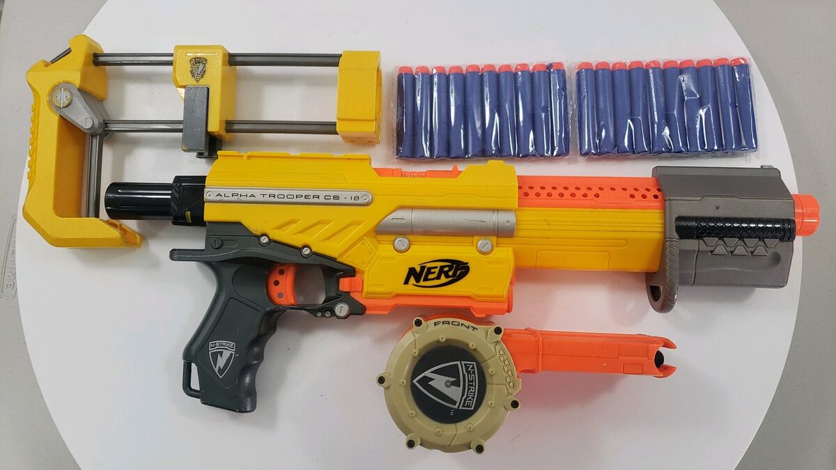  NERF N-Strike Exclusive Elite Alpha Trooper CS-12