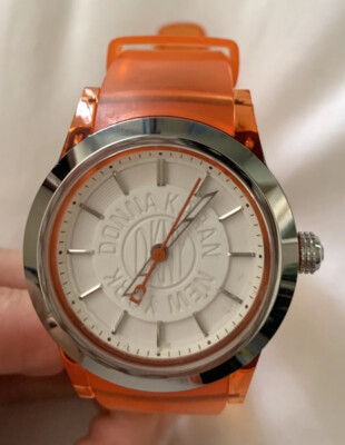 DKNY Jelly Band Watch Orange | eBay display picture 2