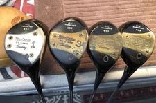 1952 Macgregor 653 Tommy Armour PERSIMMON Golf Clubs set ORIGINAL SHAFTS / GRIPS