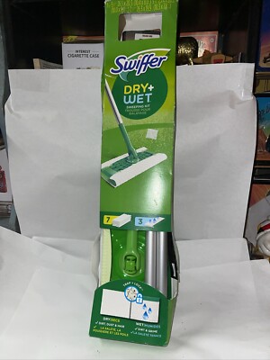 Dry and Wet Multi Surface Floor Cleaner and Broom, Sweep and Mop Starter Kit