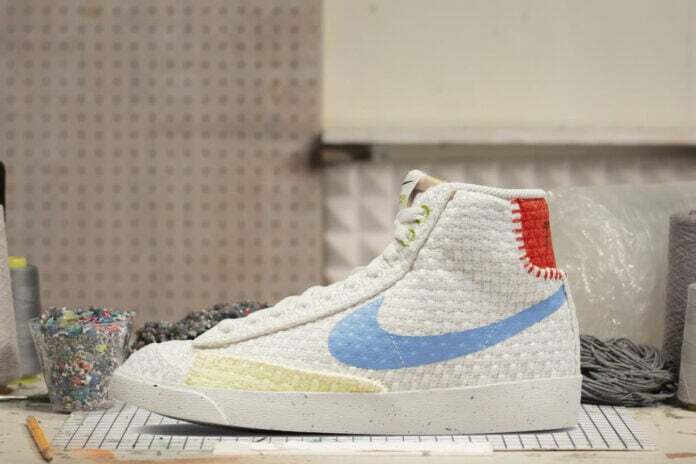 WMNS Nike Blazer Mid '77 Next Nature Hemp Sail DV2173 100 Women's