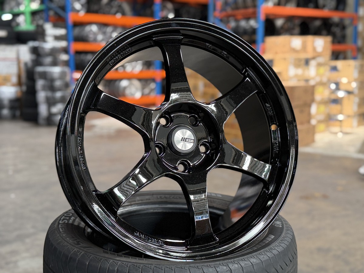 USED 18x8 SSR SSR TYPE C RS Design (4 WHEEL) 5x114.3 Black Toyota