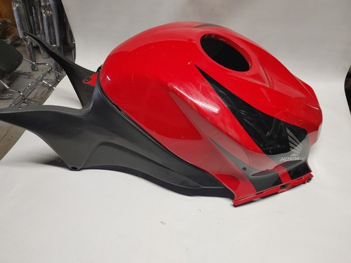 2007-2008 Honda CBR600RR CBR 600RR Gas Tank Cover Shelter Fairing Red - Picture 5 of 11