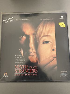 Never talk to Strangers - Deutsch Laserdisc aus Sammlung