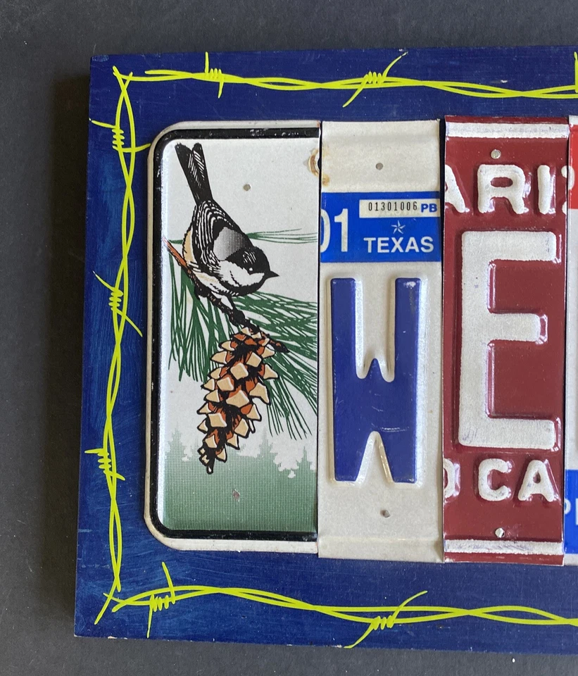 WELCOME BEUGLER CUSTOM LICENSE PLATE SIGN ART GARAGE Holiday Gift - Image 3 of 4