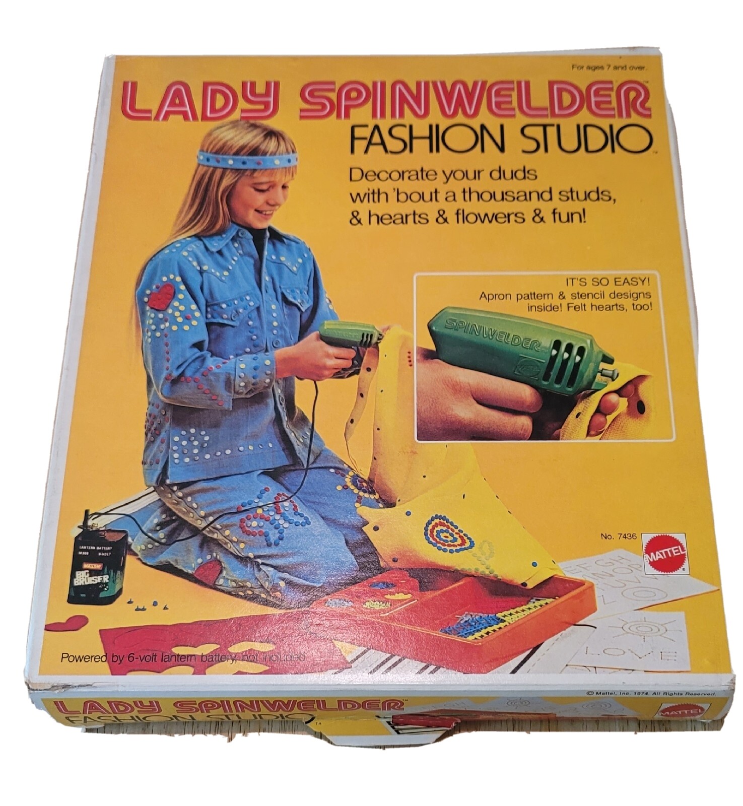 Vtg 1974 Lady Spinwelder Fashion Studio Kit by Mattel Gently Used eBay