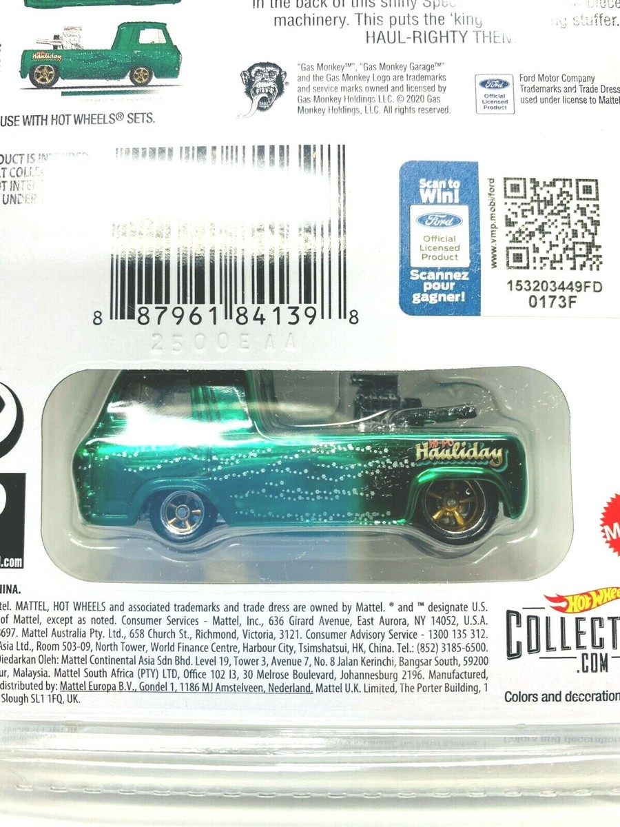 Hot Wheels 2020 Holiday RLC Exclusive Gas Monkey Hi-Po Hauler