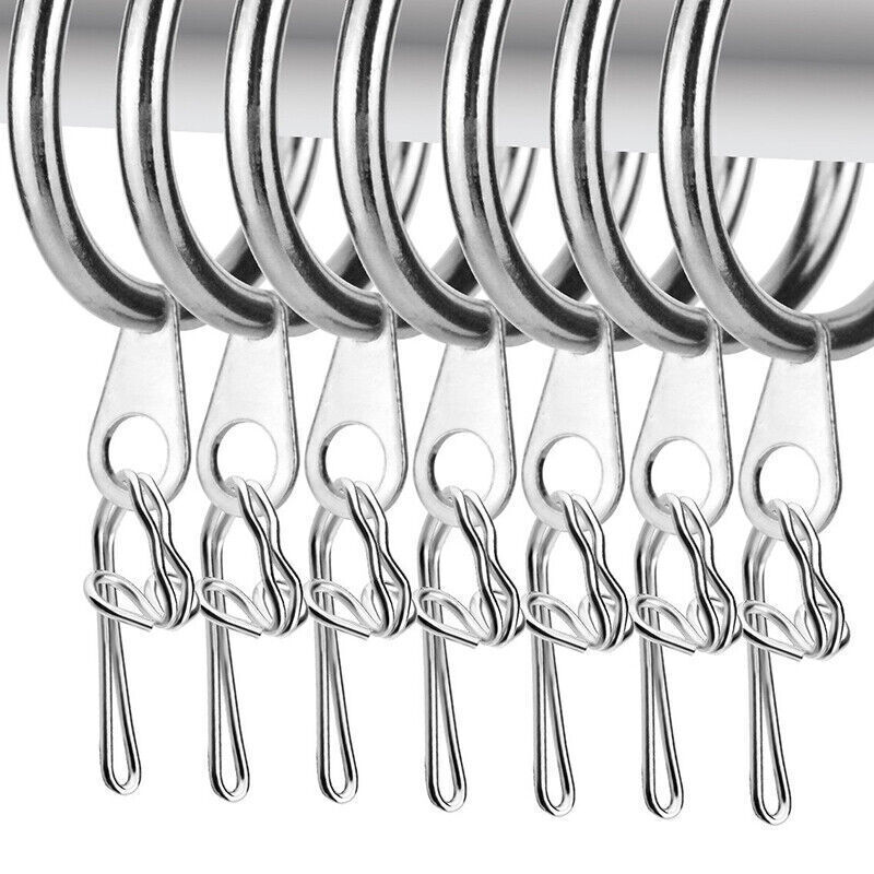 Heavy Duty Extendable Telescopic Shower Curtain Pole Rail Rod Bath Door