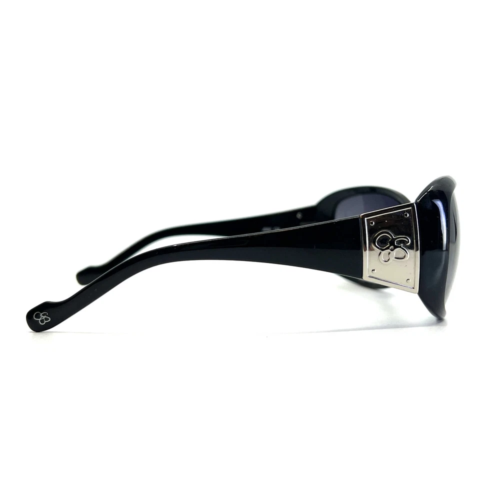 Gafas de sol Jessica Simpson J550 OX para mujer negras degradadas púrpura lentes redondas Foto 3 de 4