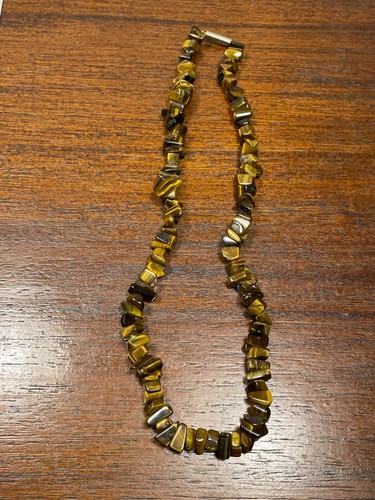 Bracelet Eva en Acier et Pierre Naturelle - Oeil de Tigre