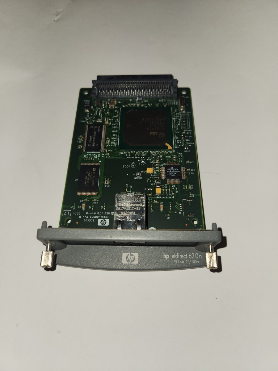 Scheda Di Rete HP Jetdirect 620N – Server Di Stampa Originale, Testata