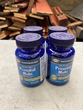 Naturalist Prenatal Multi With Omega 3 (Lot of 4 bottles of 60 ct ) Expired 2024