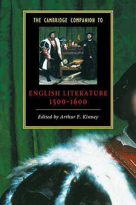 The Cambridge Companion to English Literature, 1500–1600 Kinney Hardback