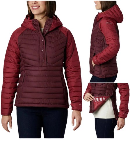 Insulated Anorak Red Thermal Jacket | eBay