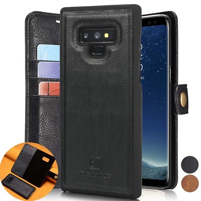 Genuine Leather Wallet Flip Book Stand Cover Case For Samsung S21/S22 Ultr/S20FE