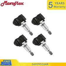 Set of 4 Tire Pressure Sensors TPMS 56029526AA For Chrysler Dodge Jeep Chrysler