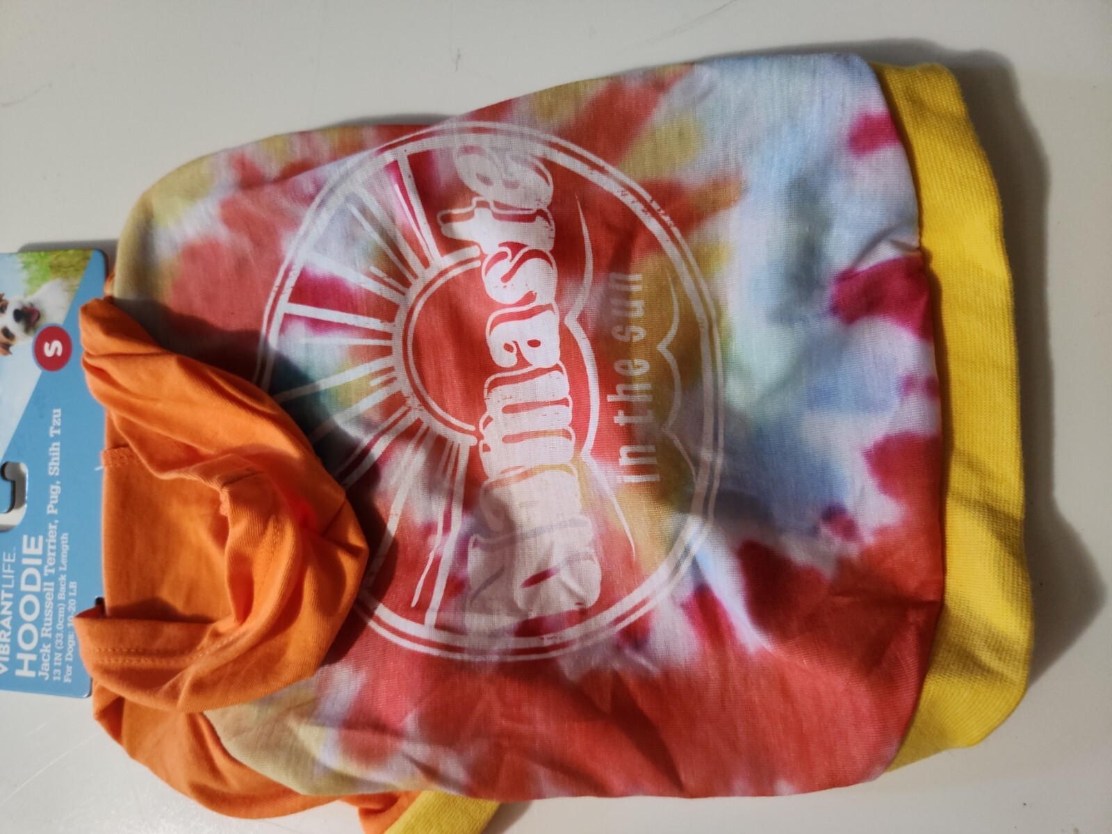 Vibrant Life Pet Dog Hoodie Orange Yellow S 13” 1020 Lbs. eBay
