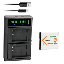 LTD2 Charger 1 battery for DSC-W360 W380 W390 W510 W515PS W520 W530 W550