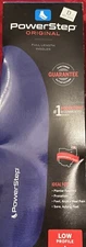 Powerstep Original Blue Men's 3-3.5, Women's 5-5.5 BRAND NEW