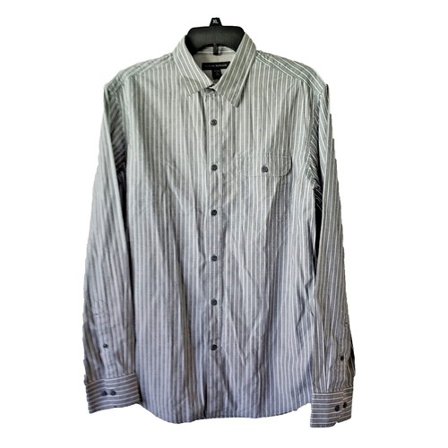 Camicia Uomo LDC03 Cotone Fil-à-fil Riga Blu - Laboratorio del Carmine 1969