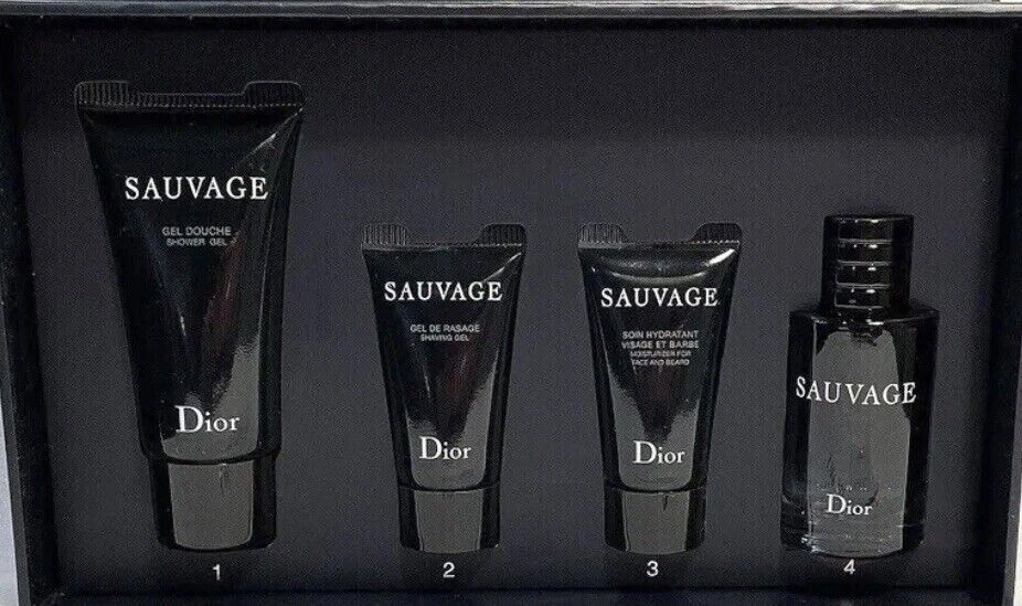 Dior sauvage outlet travel set