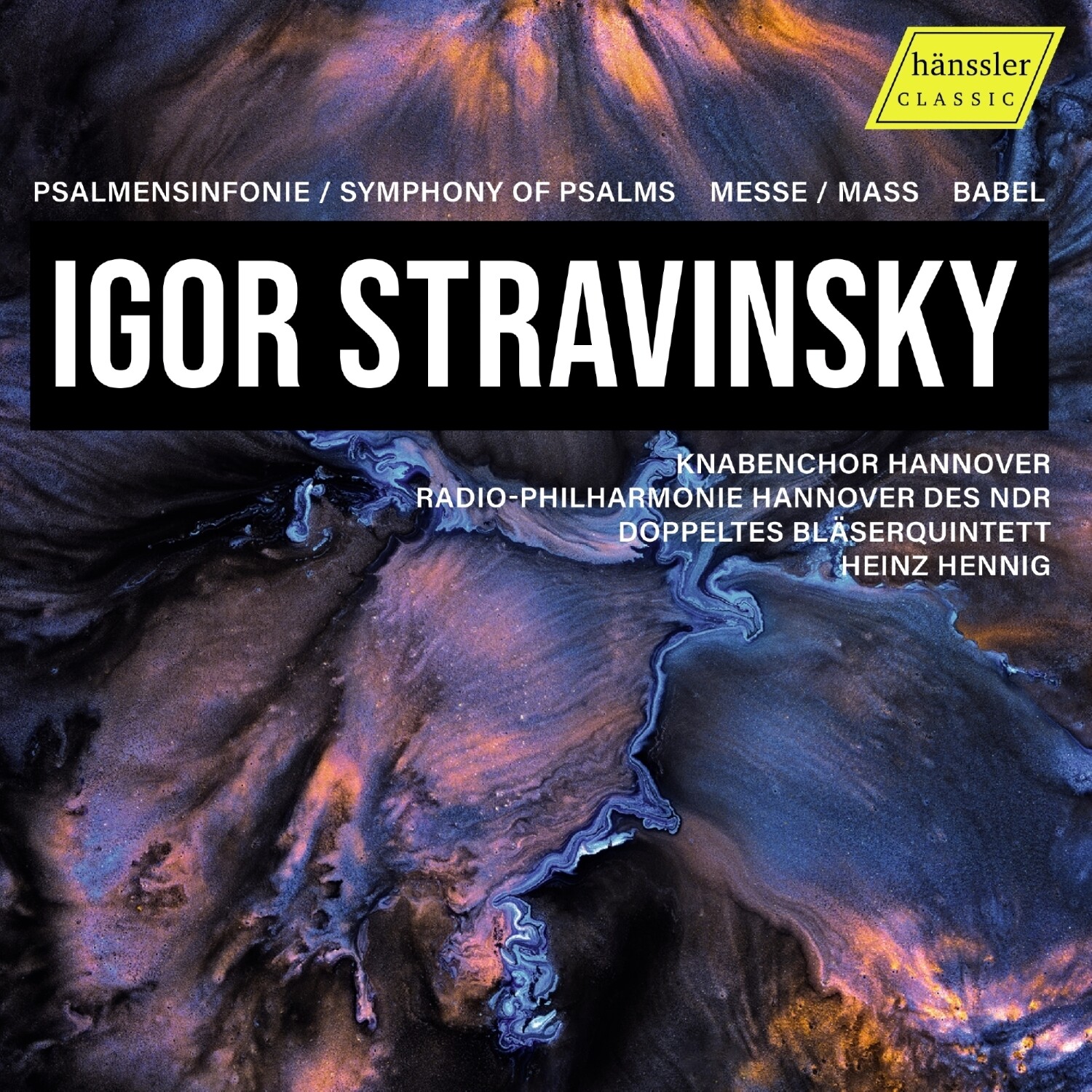 Igor Stravinsky Igor Stravinsky: Psalmensinfonie/Messe/Babel (CD) Album