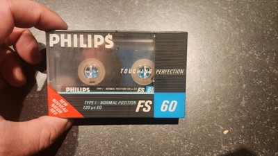 60 Minutes Philips FS-60 Cassette New Nos