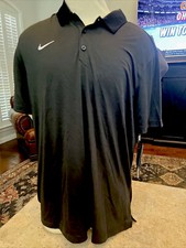 Mens NIKE DRI-FIT POLO CD7068-010 Charcoal Heathered POLO NWT XL