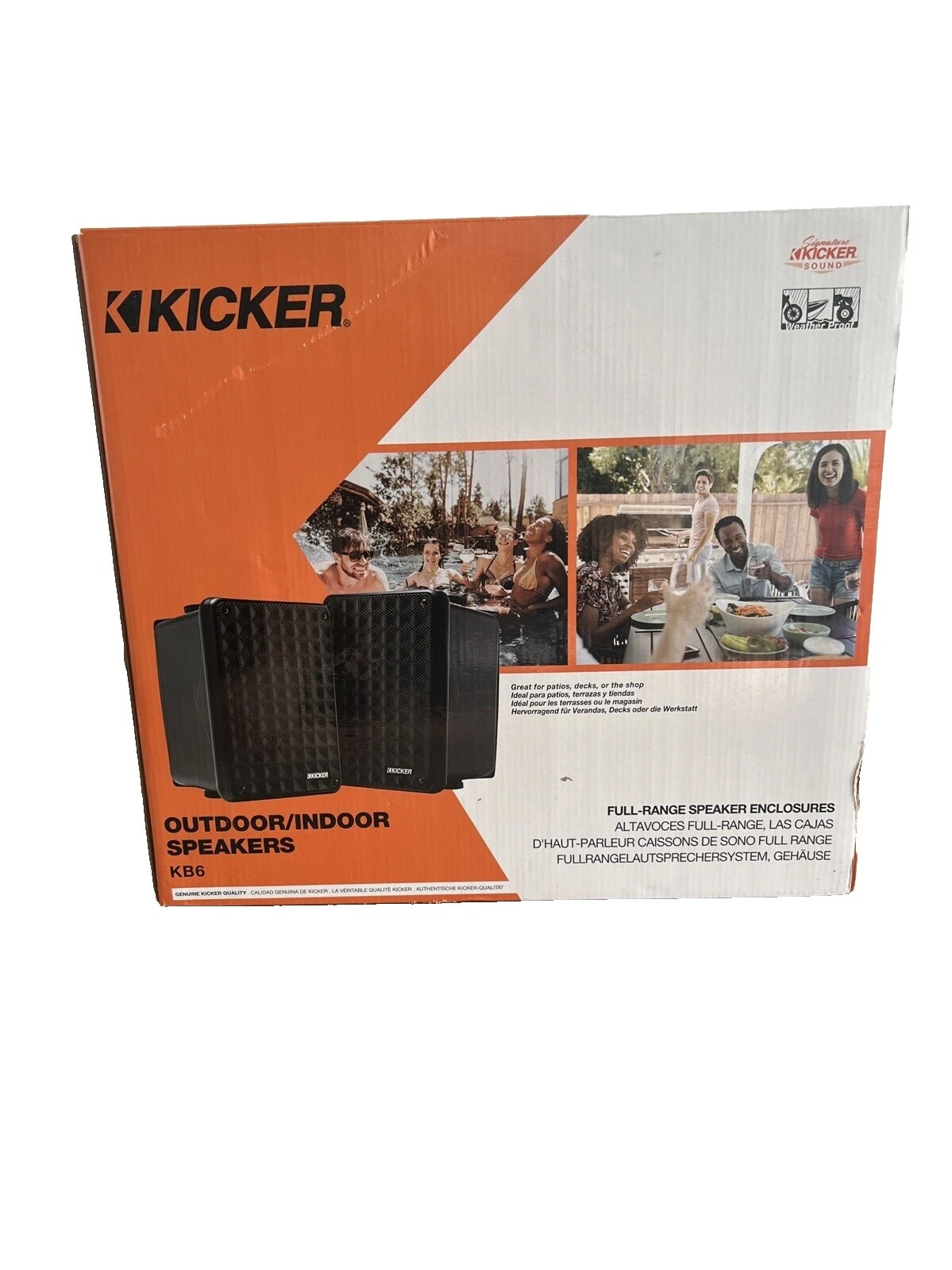 KICKER TV, видео и домашняя аудиоэлектроника